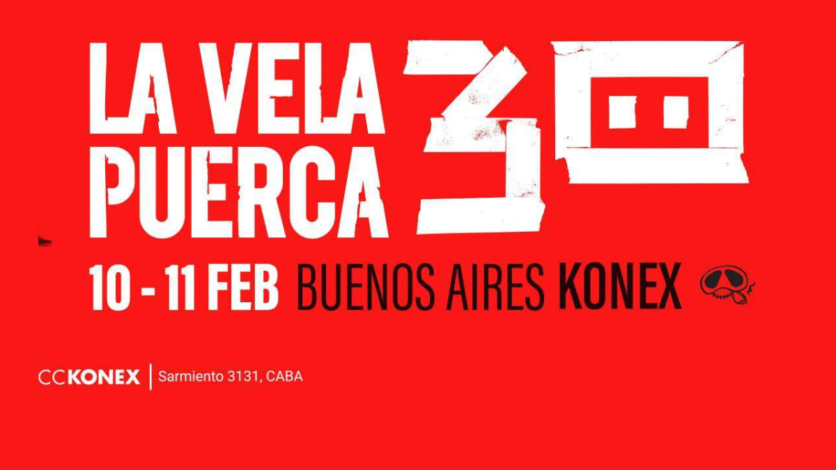 La Vela Puerca en Ciudad Cultural Konex: Rock Uruguayo en Vivo