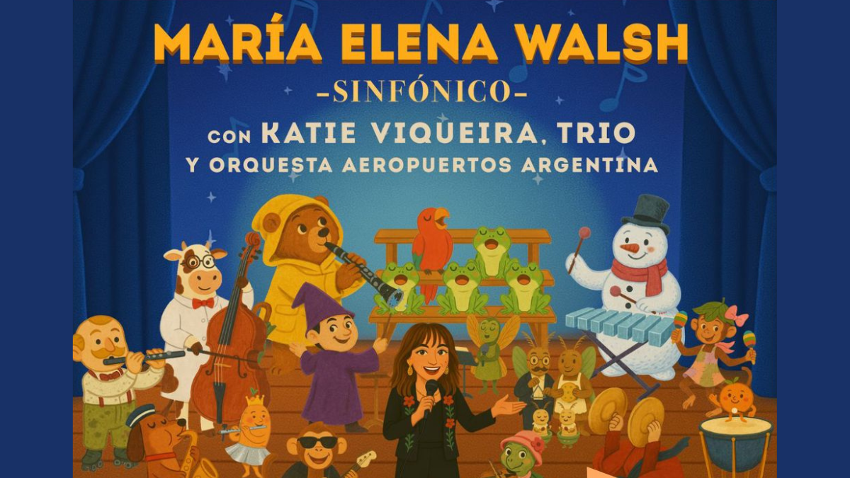 María Elena Walsh Sinfónico en la Usina del Arte