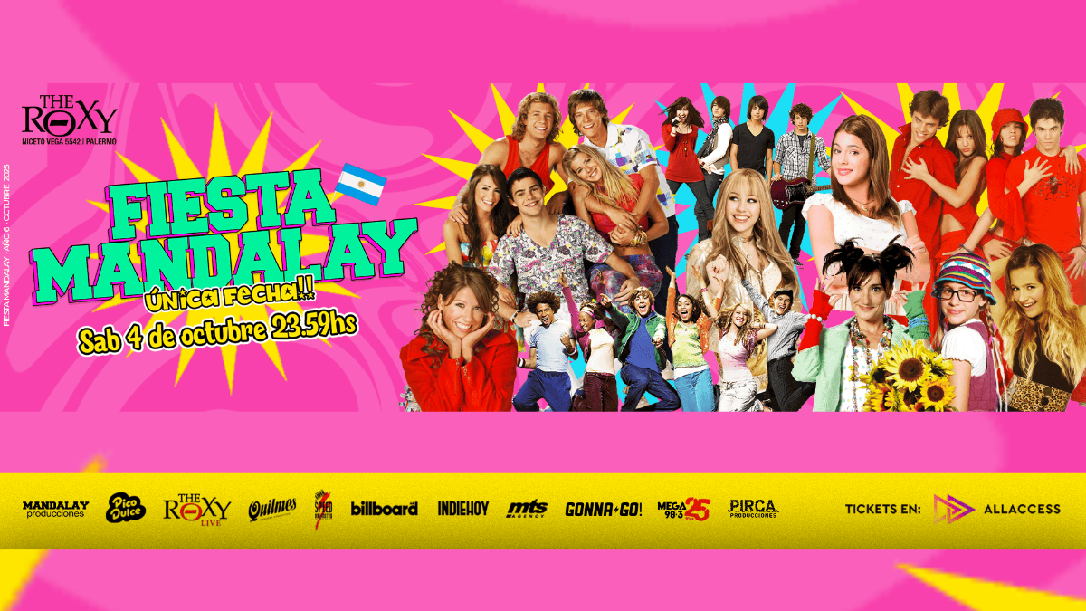 ¡ÚLTIMA FIESTA MANDALAY EN BUENOS AIRES!