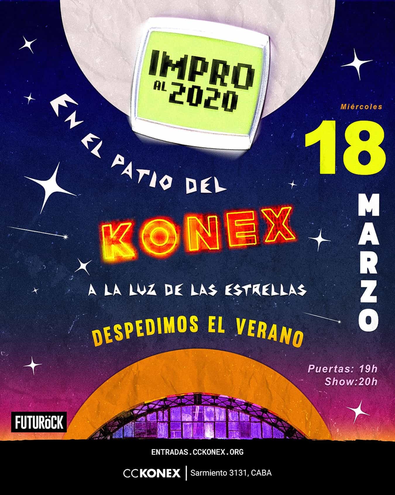 Impro al 2020 en Patio de Konex