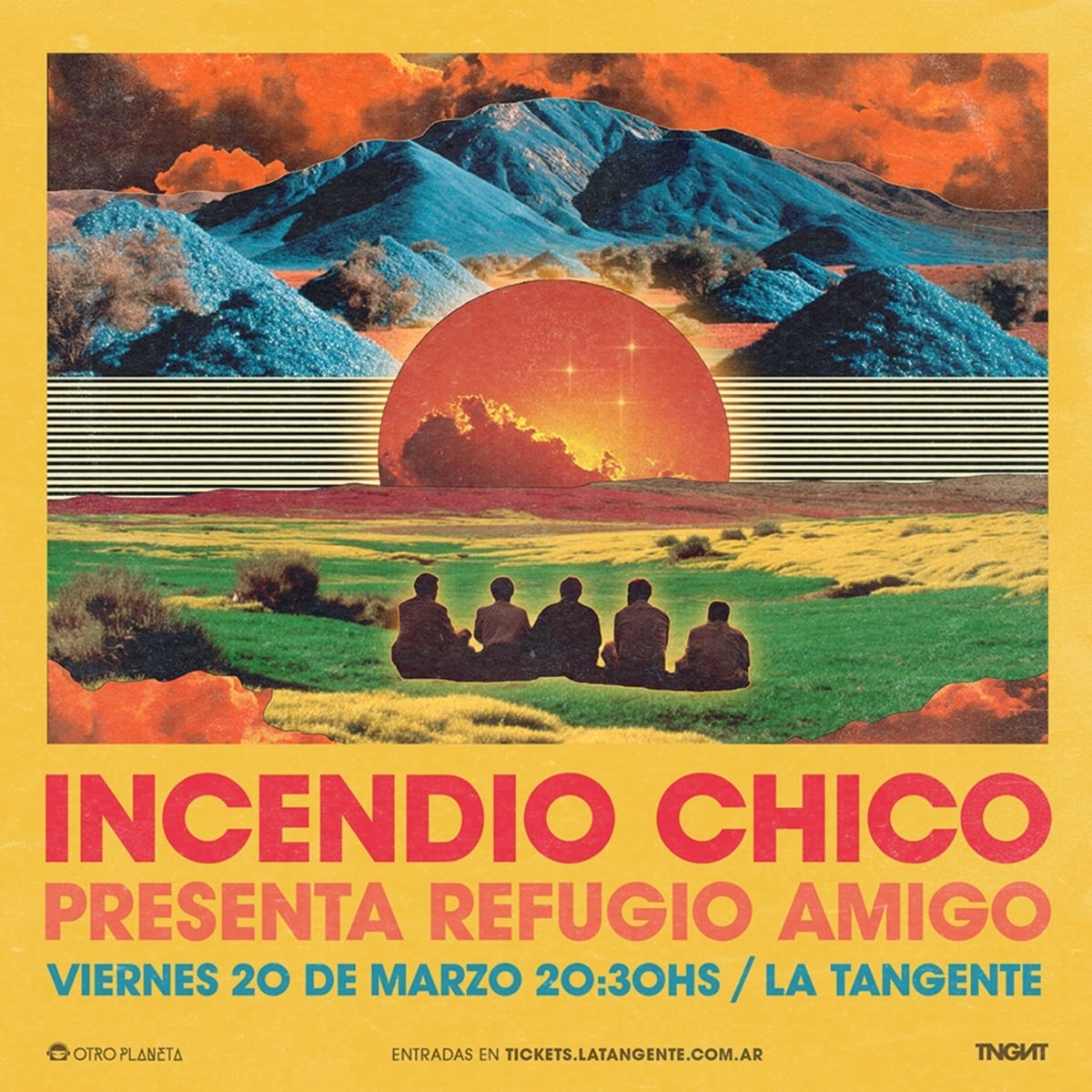 Incendio Chico en La Tangente