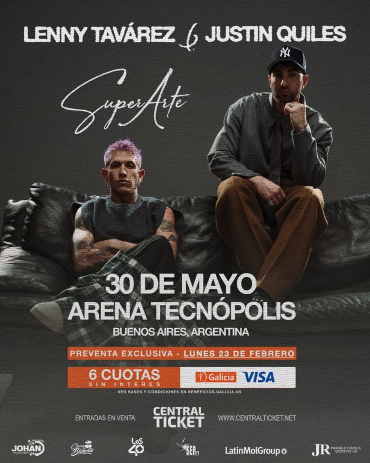 Justin Quiles y Lenny Tavárez