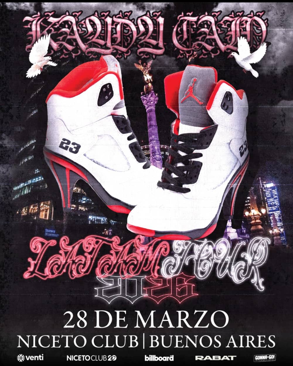 Kaydy Cain en Niceto Club