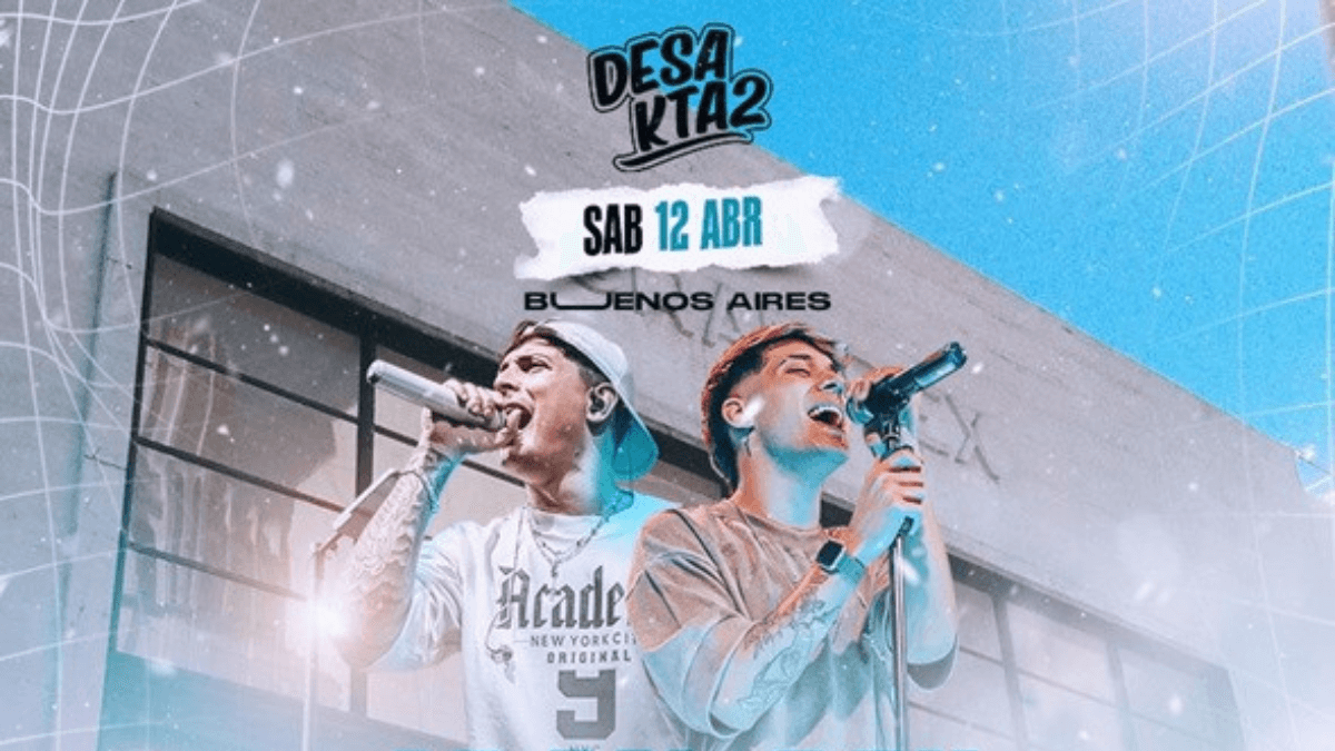 ¡No te pierdas Desakta2 en el Gran Rex!