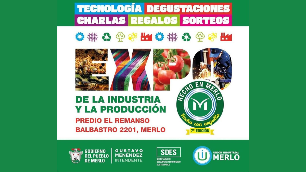 Llega la Expo "Hecho en Merlo 2025"