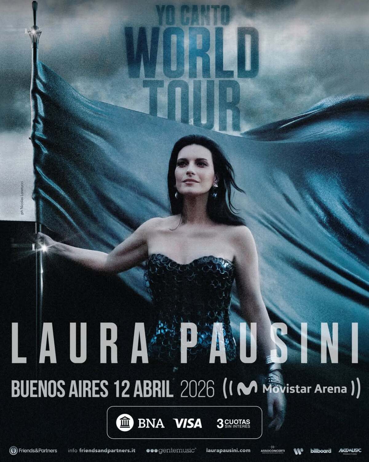 Laura Pausini en Movistar Arena