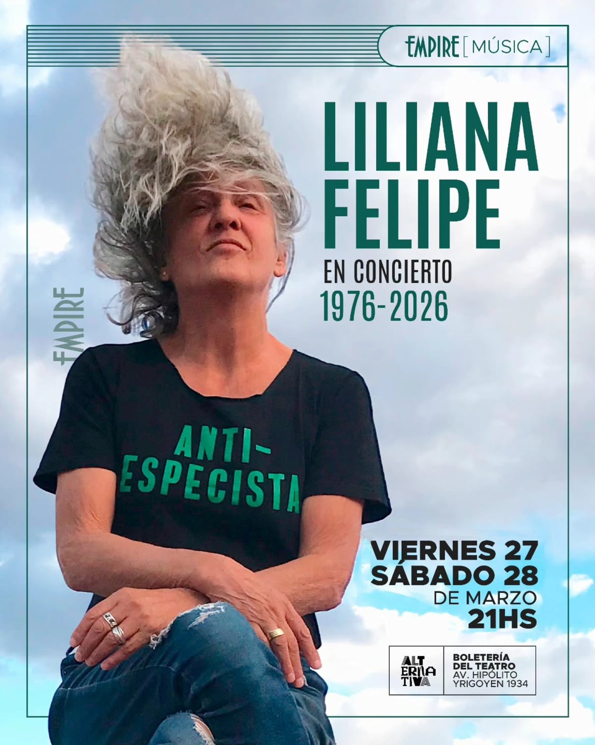 Liliana Felipe en Teatro Empire