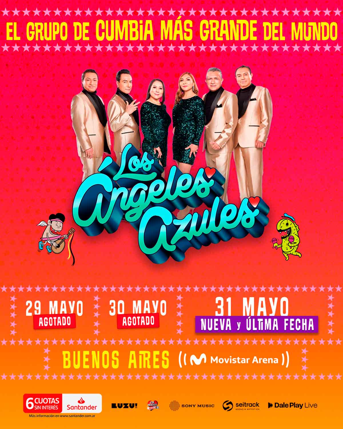 Los Ángeles Azules en Movistar Arena