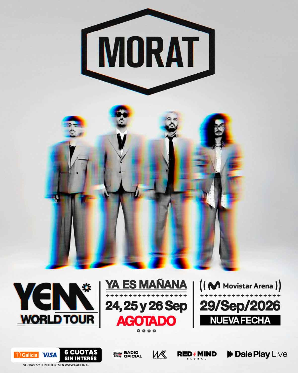 Morat en Movistar Arena