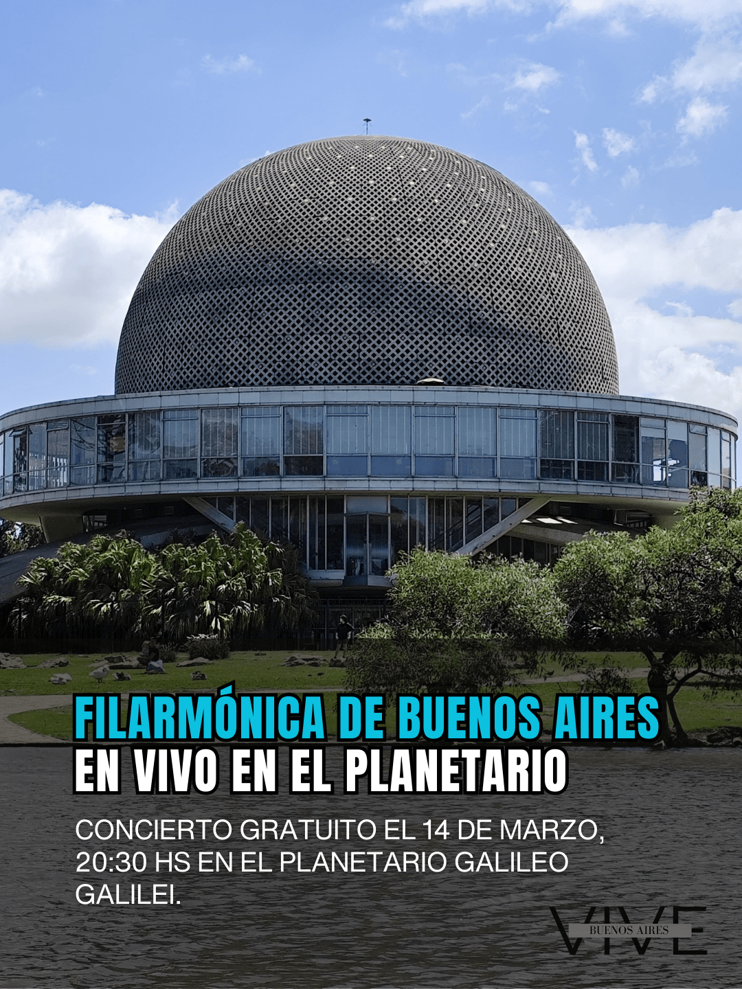 La Filarmónica de Buenos Aires en el Planetario