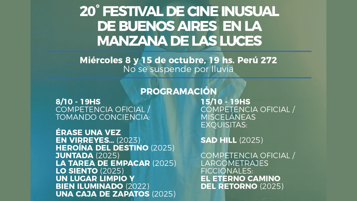 Festival de Cine Inusual BA 2025: lo extraño cobra protagonismo