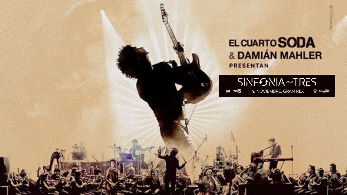  Sinfonia para Tres– Un homenaje sinfónico monumental a Soda Stereo