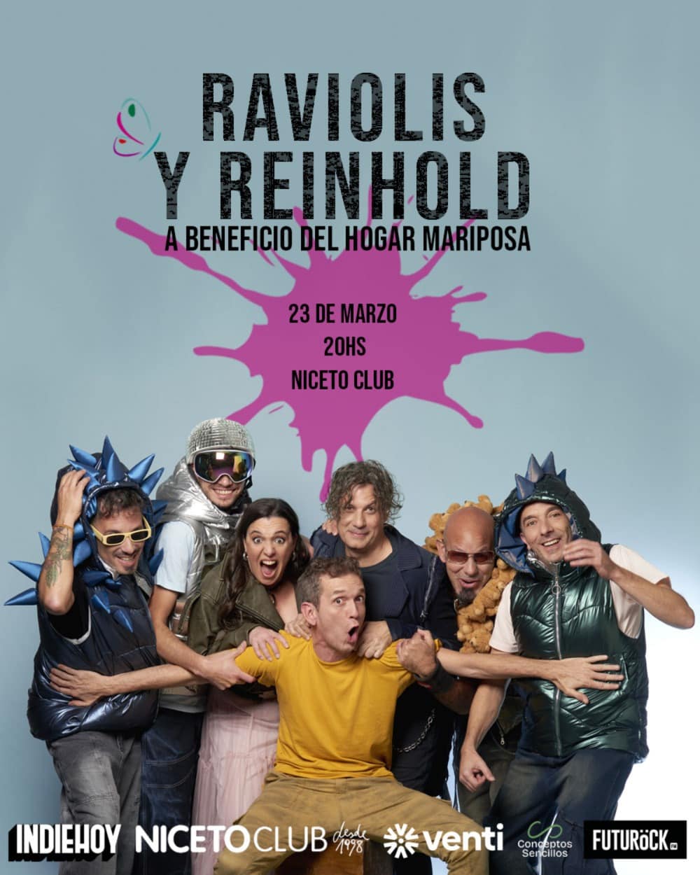 Raviolis y Reinhold en Niceto Club