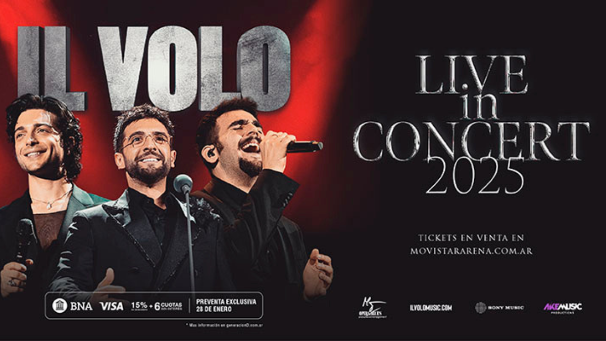 Il Volo regresa a Argentina