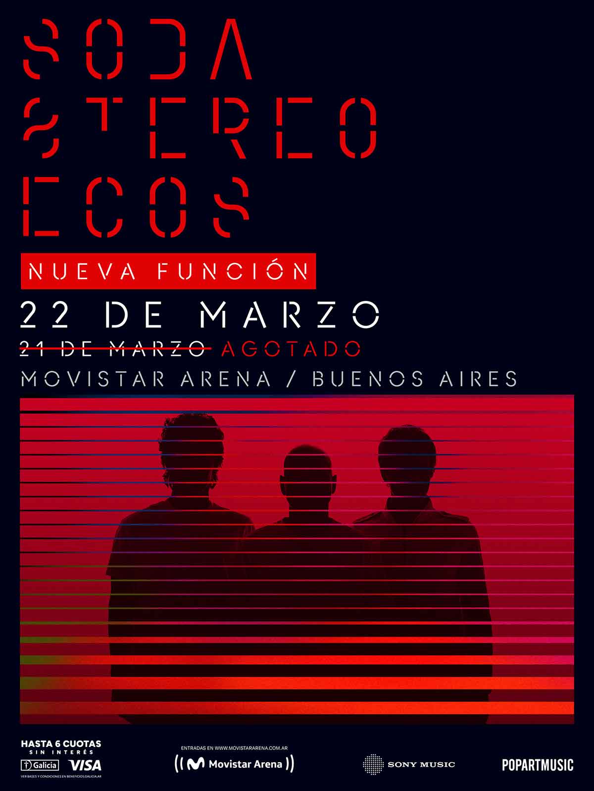 Soda Stereo en Movistar Arena