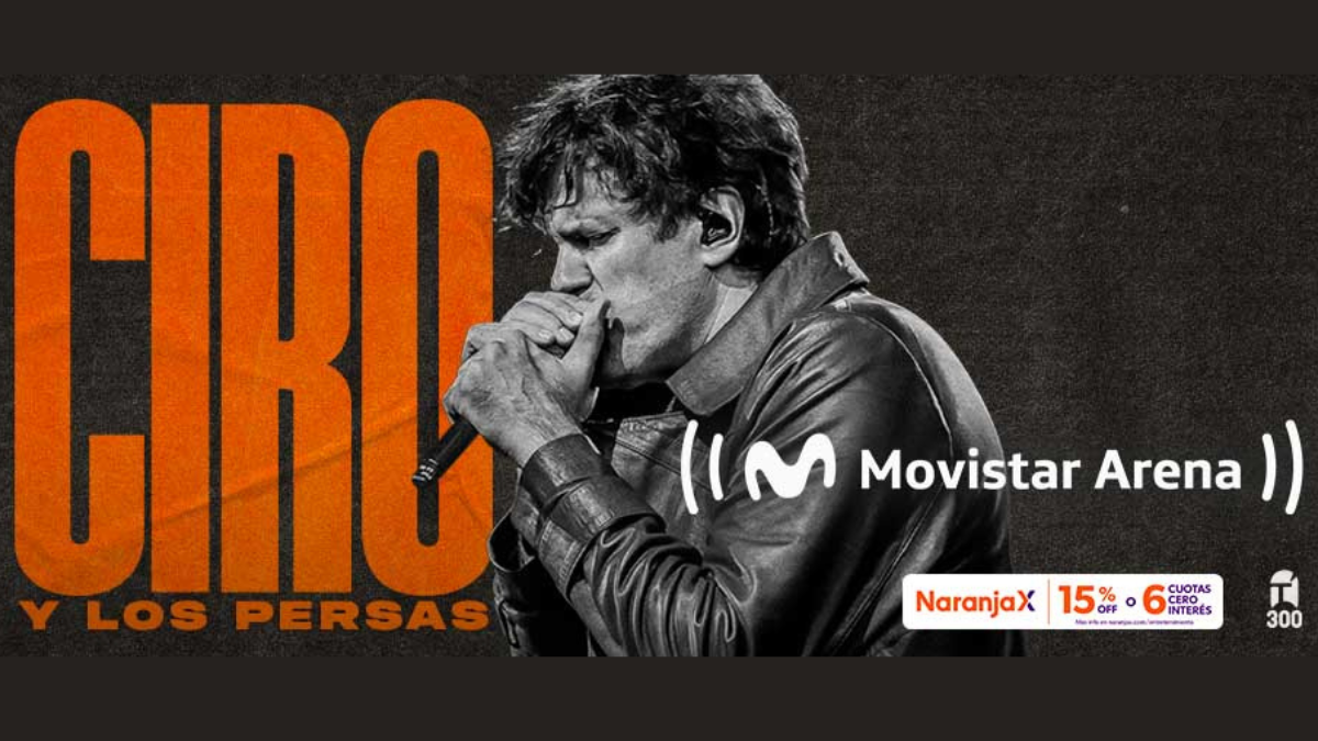 Ciro y Los Persas en el Movistar Arena