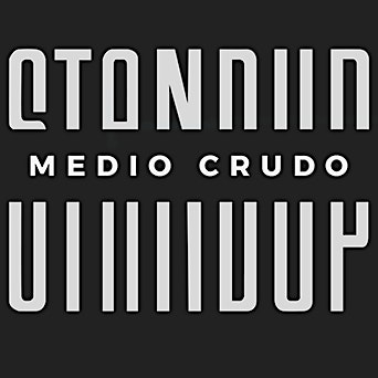 Medio Crudo Stand Up en Blue Velvet